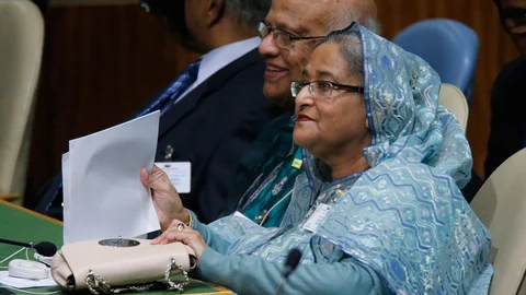 Bangladesh’s Prime Minister Sheikh Hasina. (Photo: Reuters)