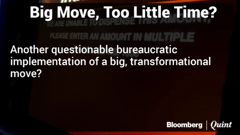Why The Rush? Government Moves To Scrap Large Currency Notes Overnight