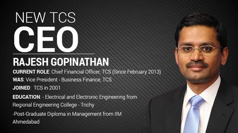R Gopinathan Takes Over From Chandrasekaran As New TCS CEO