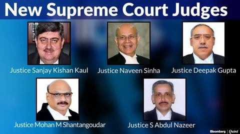 A Look At The 5 Newly Appointed Supreme Court Judges