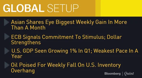 Friday Morning Briefing: Asian Shares Mixed; U.S. GDP Data Eyed