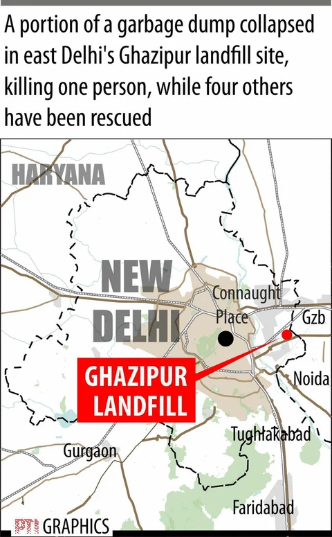 Shown on map the location of the incident. (Source: PTI)