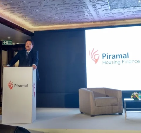 Piramal Enterprises Chairman Ajay Piramal at the launch of Piramal Housing Finance in Mumbai. (Photographer: Vishwanath Nair/BloombergQuint) 