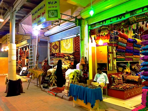 The old souk in Riyadh, Saudi Arabia in May 2015. (Photograph: Raj Bhala)