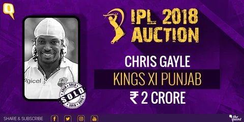 IPL Auction 2018 Day 2: Gayle Goes to KXIP, Parthiv Sold to RCB