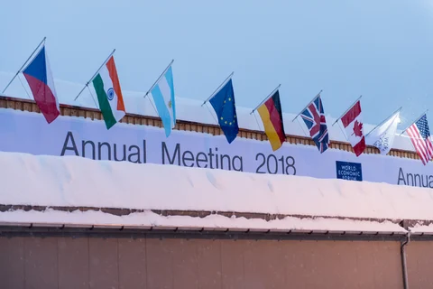 Impressions from the Annual Meeting 2018 of the World Economic Forum in Davos, January 21, 2018. (Photograph: World Economic Forum / Sandra Blaser)