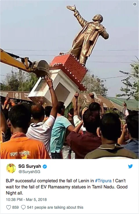 Now, Gandhi Statue Damaged in Kerala, Govt Issues Second Advisory