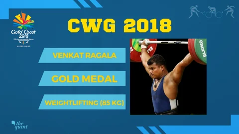 CWG 2018 | Day 3: Weightlifter Ragala Wins Gold, Chinappa Bows Out
