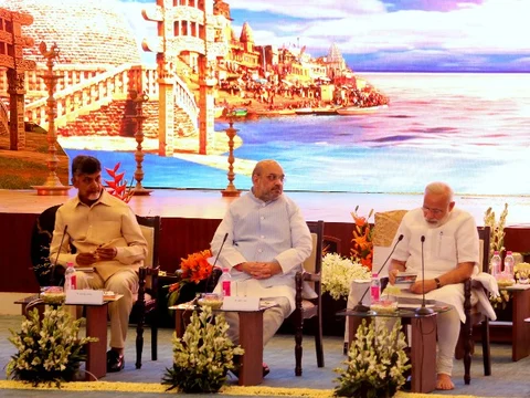 NDA Meeting in New Delhi on April 10 2017. (Photograph: BJP official website)