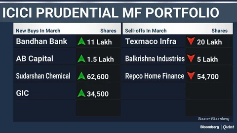 What India’s Top Three Mutual Funds Bought And Sold In March