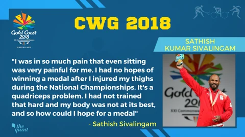 CWG 2018 | Day 3: Weightlifter Ragala Wins Gold, Chinappa Bows Out