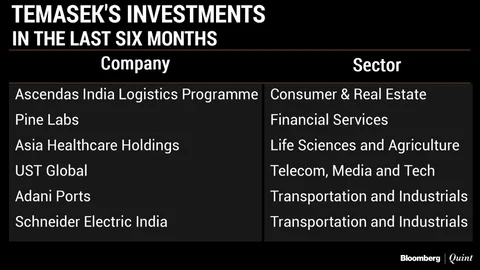 Temasek Holdings Invests $1.5 Billion In India Over Three Months