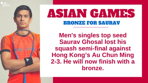 Day 7, Asian Games: Tejinderpal Singh Wins Gold in Shot Put