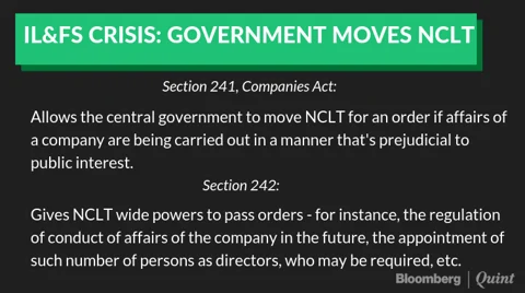 NCLT Allows Government To Take Over IL&FS