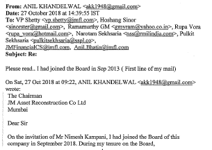 Independent Director Quits JM Financial ARC On Governance Differences