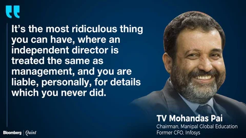 Resignation By Independent Directors Not A Solution, Says Mohandas Pai In Conversation With R Gopalakrishnan