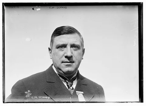 American steel industrialist Charles M Schwab. (Photograph: U.S. Library of Congress)