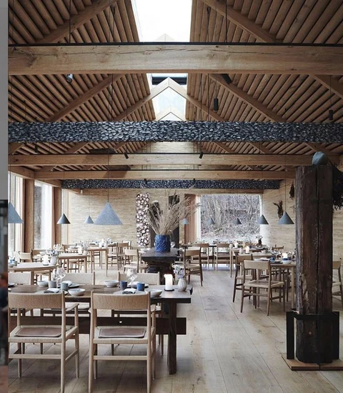Dining room at restaurant Noma. (Source: official instagram page of Noma)