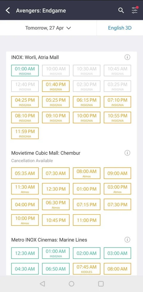 Avengers Endgame: Multiplexes Do ‘Whatever It Takes’ To Draw Crowds