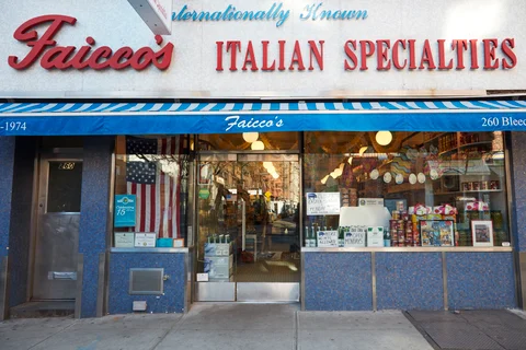 Faccio’s is an almost-120-year-old Italian-American hallmark of the West Village, with a storefront that’s gone unchanged for decades. 