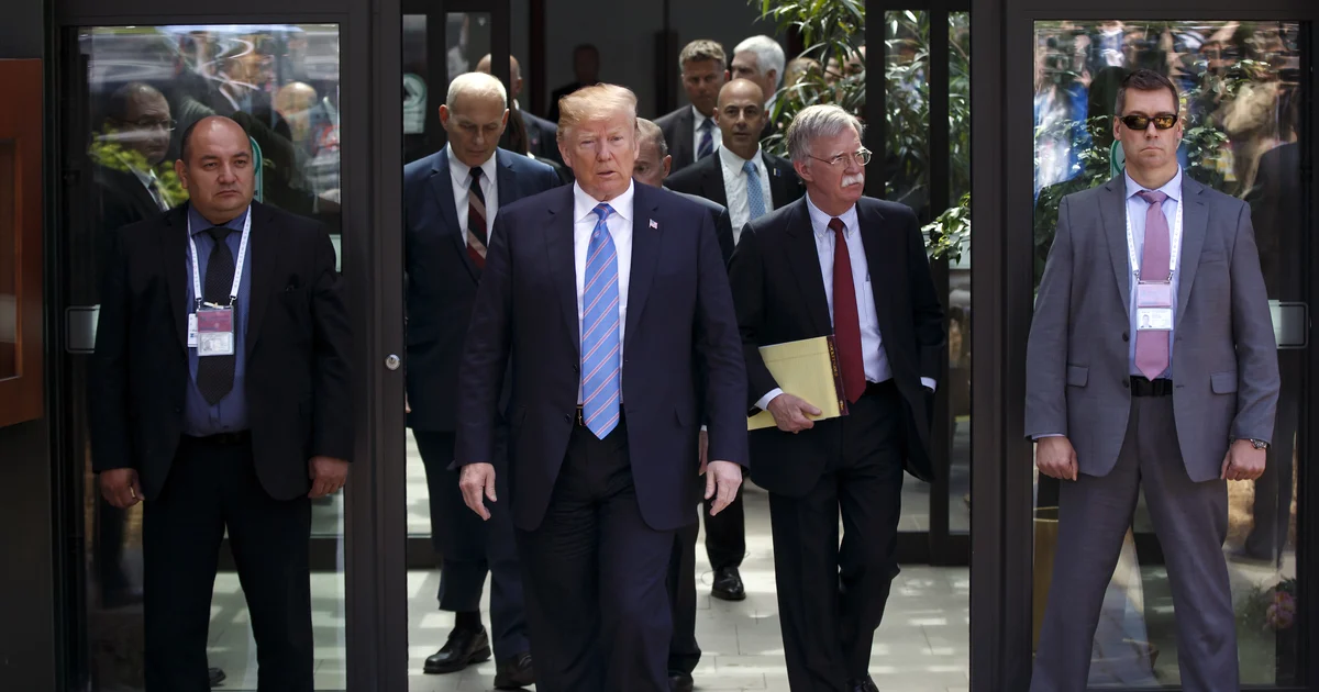 Kelly, Bolton Get in Profane Shouting Match Outside the Oval Office