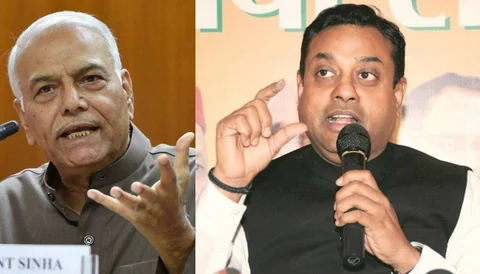 संबित पात्रा पर भड़के यशवंत सिन्हा, बोले- 4 जज खुलेआम शिकायत कर रहे हैं तुम कह रहे हो ये आंतरिक मामला है