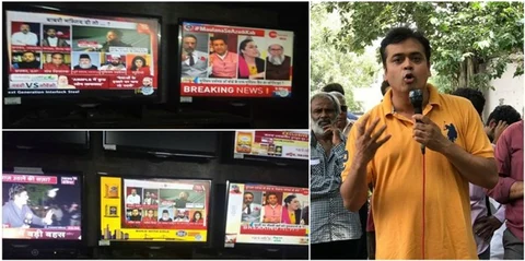 भागवत पर डिबेट करने से फिर डरा ‘गोदी मीडिया’, अभिसार ने कहा- सिर्फ ‘हिंदू-मुस्लिम’ पर कठिन सवाल पूछ रहा है मीडिया