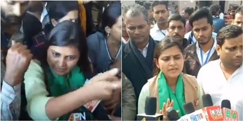 निकाय चुनाव : लखनऊ में EVM को लेकर भारी हंगामा, शासन-प्रशासन की मिलीभगत से EVM बदली गईं