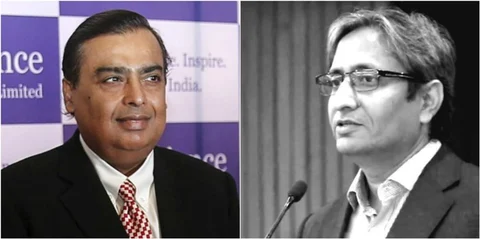 अंबानी की संपत्ति 67 फीसद बढ़ गई है क्या देश के नौजवानों की संपत्ति या सैलरी इतनी बढ़ी है? – रवीश कुमार