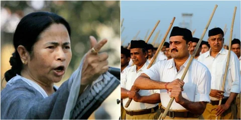 ममता बनर्जी ने सख्ती से बंद कराए RSS के 125 स्कूल, भाजपा नेता बोले- राष्ट्रवाद सिखाते हैं संघ के स्कूल