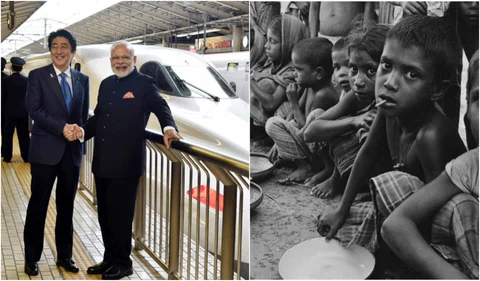 भुखमरी में भी करोड़ों की मूर्ति और बुलेट ट्रेन की बात करने वाली सरकारें अमीरों संग करती हैं कालाबाजारी