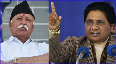 RSS अब सामाजिक संगठन नहीं राजनीतिक संगठन बन चुका है तभी देश की सेना को चुनौती दे रहा है : मायावती