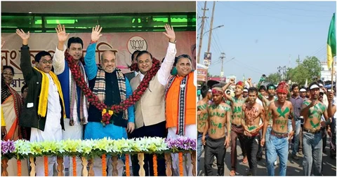 त्रिपुरा में अलगाववादियों से गठबंधन करके भाजपा ने साबित कर दिया कि चुनाव जीतने के लिए वो कुछ भी कर सकती है