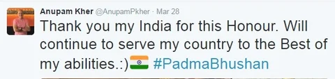 मैं ऐसे ही देश की सेवा करता रहूँगा- अनुपम खेर