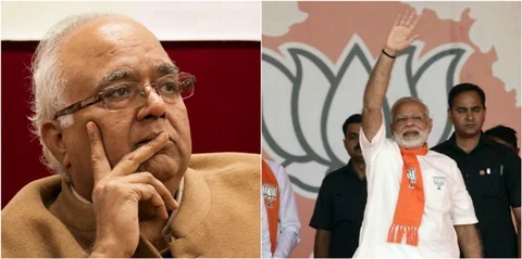 जनता के पैसों से चलने वाला दूरदर्शन BJP रैली में मोदी को लाइव दिखाता है, यह मीडिया का पतन है : ओम थानवी