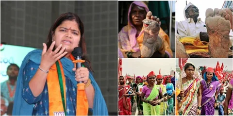 भाजपा सांसद का शर्मनाक बयान, बोलीं- ‘ये किसान नहीं शहरी माओवादी हैं’