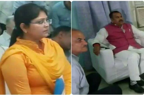 UP में महिला अधिकारी के बेडरूम में घुसा BJP नेता,यूजर बोले- नाम रामजादों जैसा काम हरामजादों जैसा