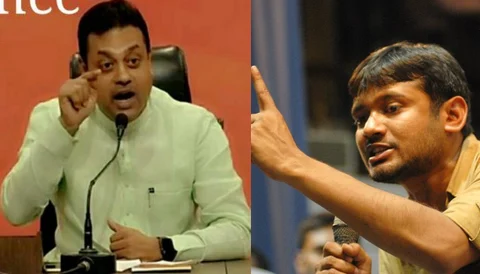 कन्हैया कुमार ने भाजपा प्रवक्ता संबित पात्रा की पोल खोली, कहा- हिम्मत है तो बोलो ‘गोडसे मुर्दाबाद’