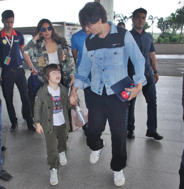 Gauri Khan sports tote bag worth Rs 80k, as she heads to London with hubby Shah Rukh Khan and son AbRam
