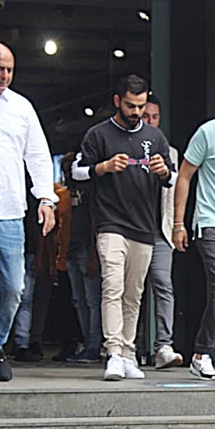 Virat Kohli spotted at Puma store in Khar