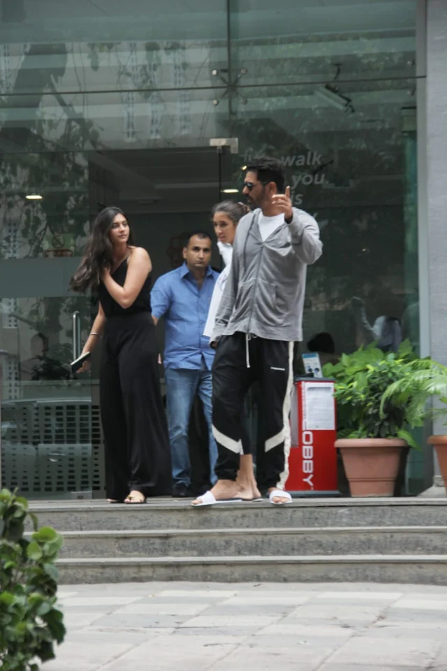 Arjun Rampal with daughter spotted outside Hinduja Hospital in Mumbai