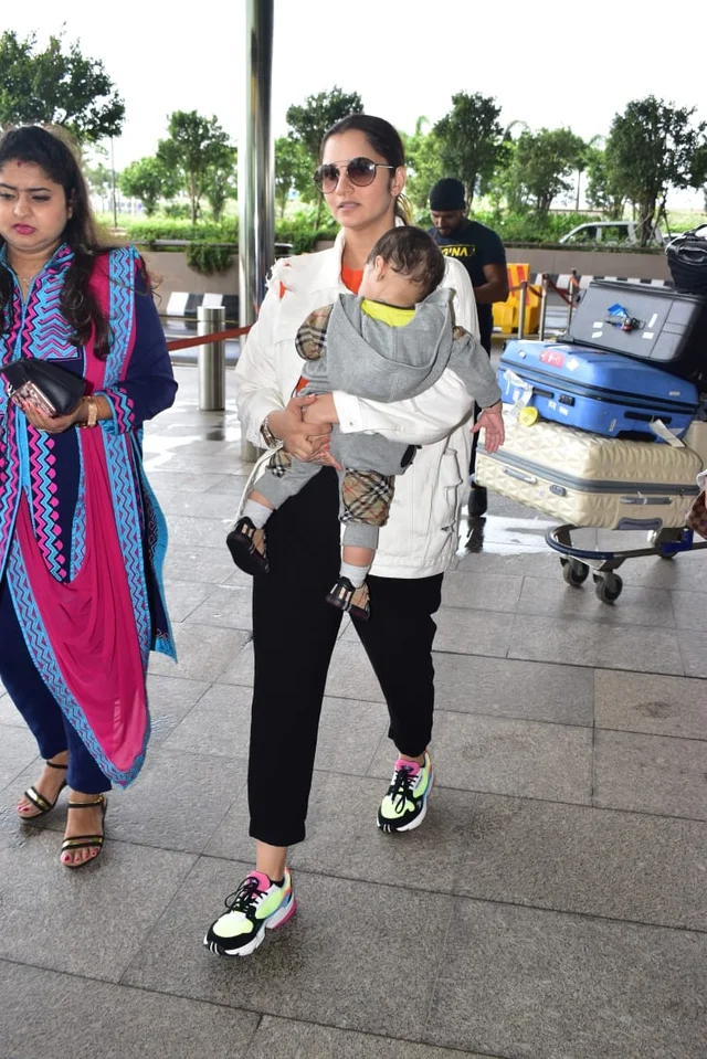 Sania Mirza with Son Izhaan