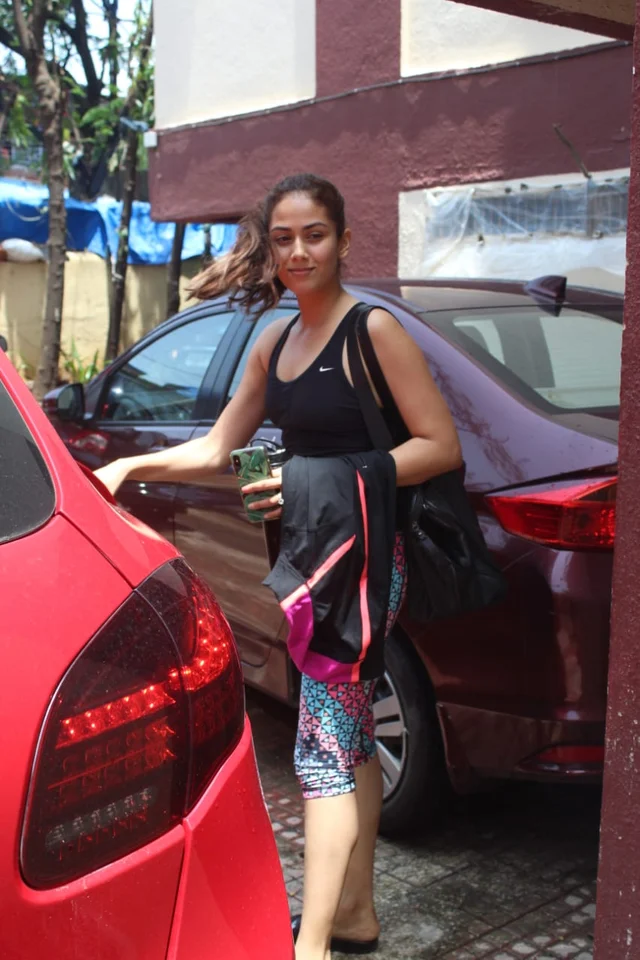 Mira Kapoor spotted at Pilates.