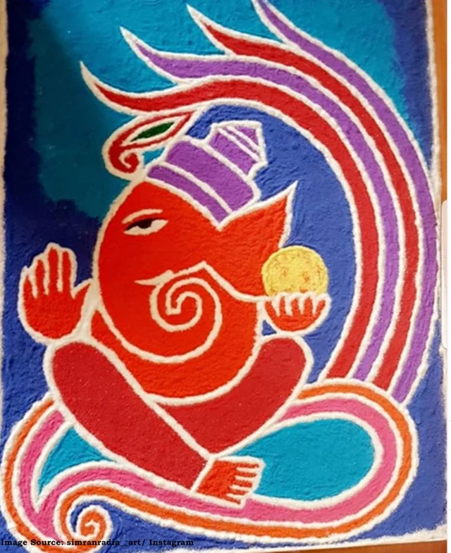 Ganesh Chaturthi 2019: 7 quick and simple Ganpati rangoli designs to enhance your festive decoration