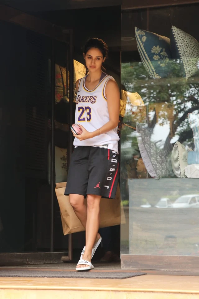 Disha Patani spotted in Juhu