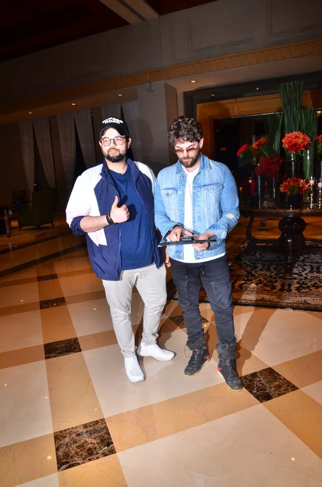 Actor Neil Nitin Mukesh was spotted taking selifes with fans in the city.