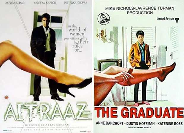 Other than 'Judgementall Hai Kya' these 12 posters for Bollywood films were copied from Hollywood