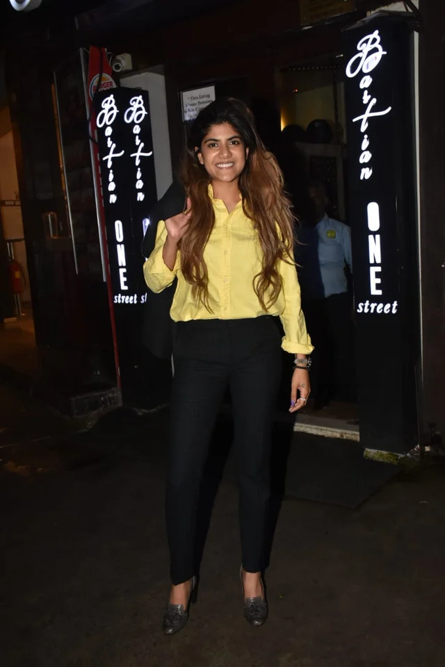 Indian singer and entrepreneur Ananya Birla was spotted when she went to Bastian for dining.