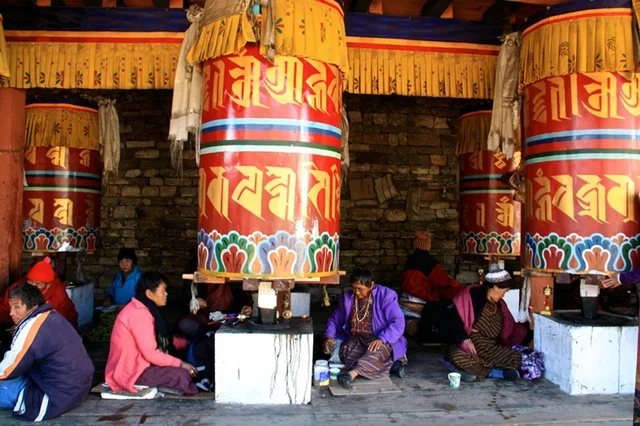 Prayer wheels