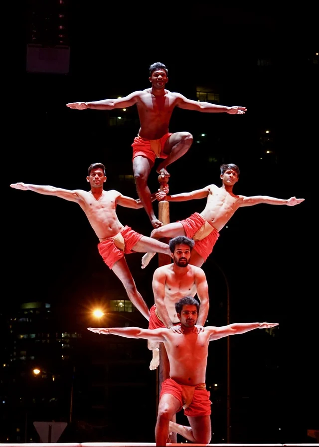 Moves beyond sight: The magic of Mallakhamb performed by visually challenged artistes